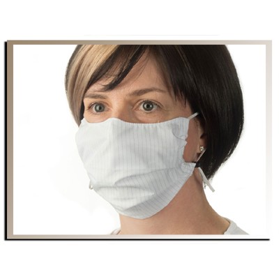 T1 - Masque barrière - Tissu médical 99 % polyester - 1 % carbone